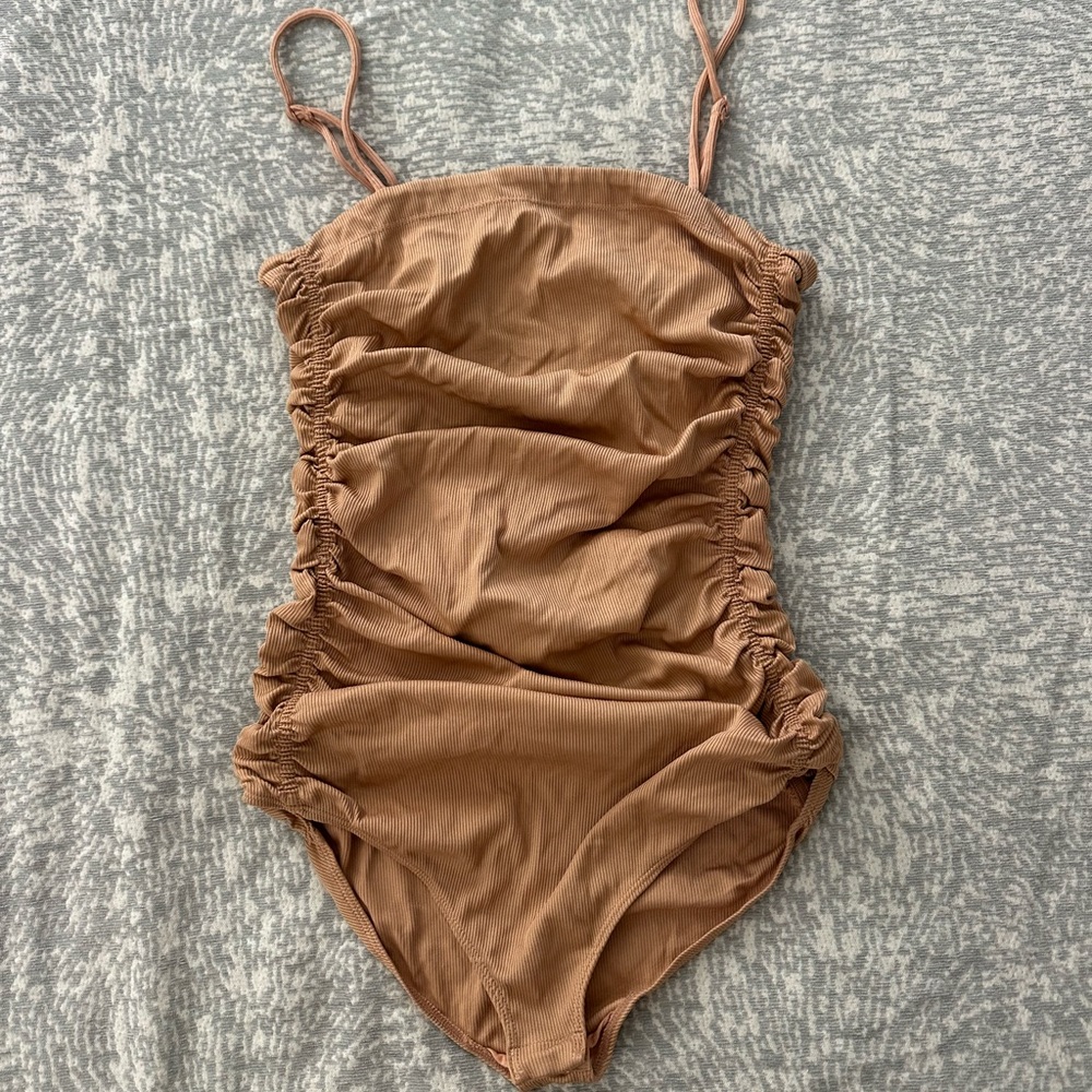 Free People Kids Brown One Piece Bodysuit